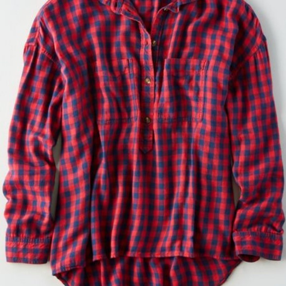 AE Ahh-Mazingly Soft Flannel Popover - Picture 2 of 4